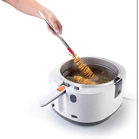 Stainless Steel Spiral Potato Cutter Manual Spiralizer Potato Twister Fry Cutter - Picture 2 of 10